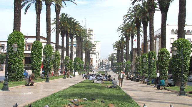 Maroc Rabat avenue mohamed V